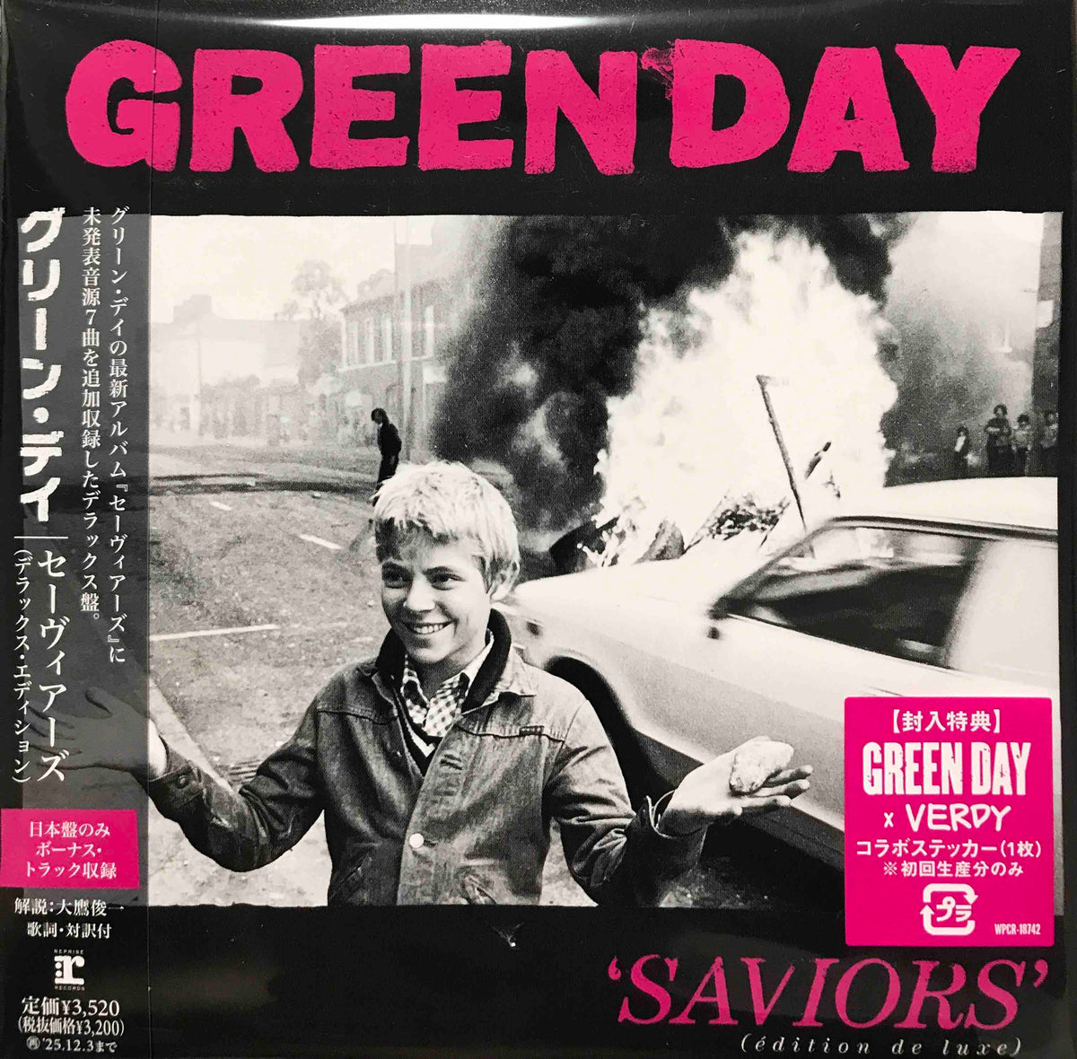 Green Day ‎– Saviors – Surface Records