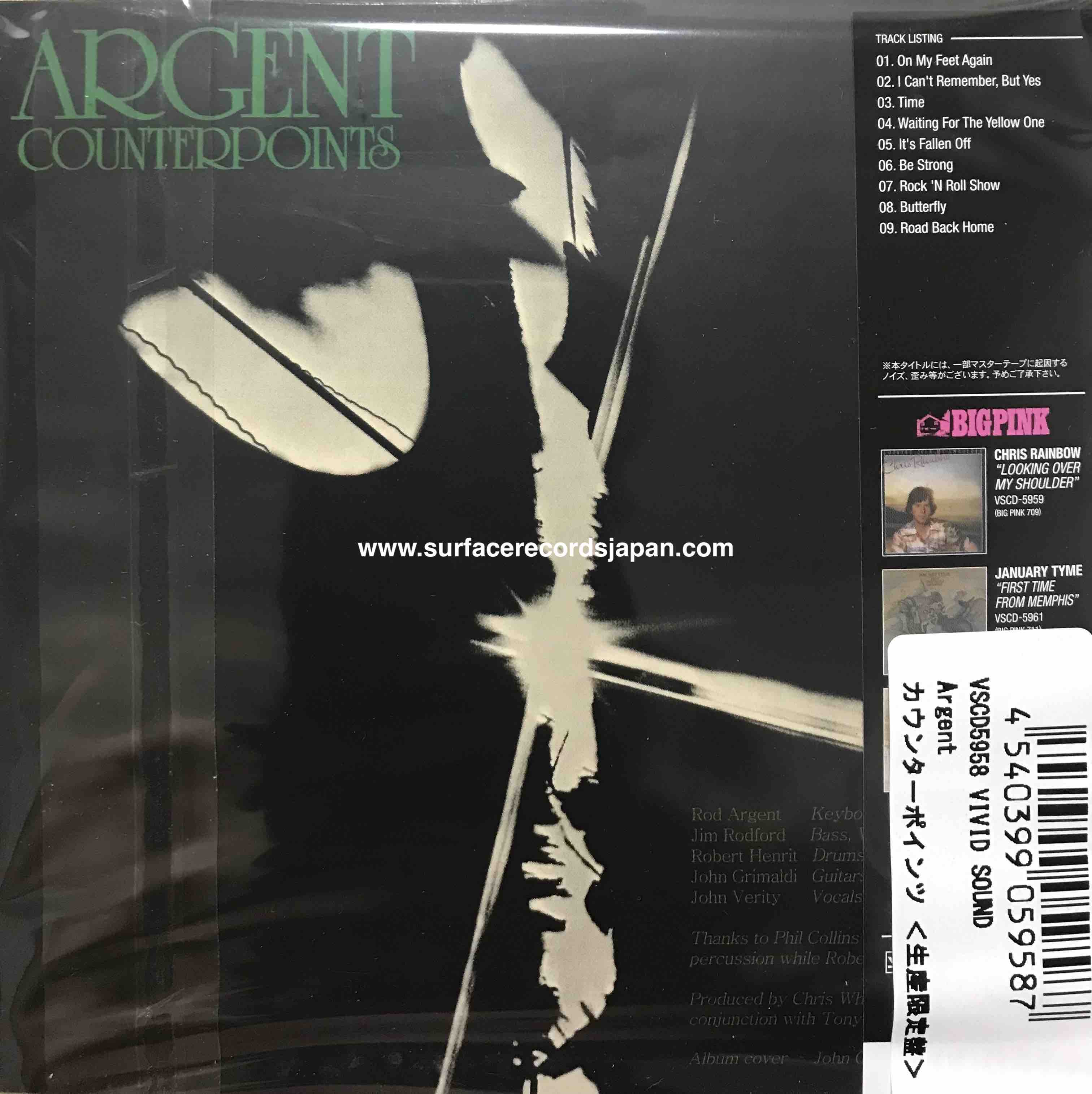 Argent ‎– Counterpoints