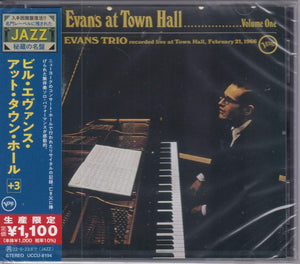 Bill Evans Trio ‎– Bill Evans At Town Hall (Volume One)