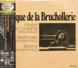 Mozart / Beethoven / Brahms, Monique de la Bruchollerie ‎– Piano Concertos Nos. 20 & 23 / Piano Concerto No. 3 / Piano Concerto No. 2