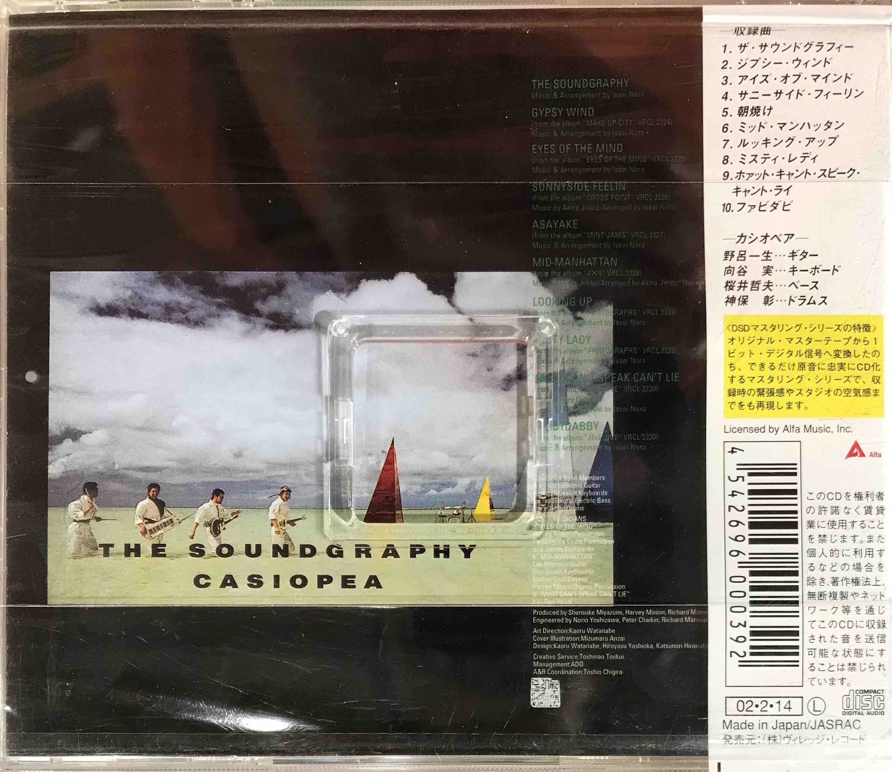 Casiopea ‎– The Soundgraphy