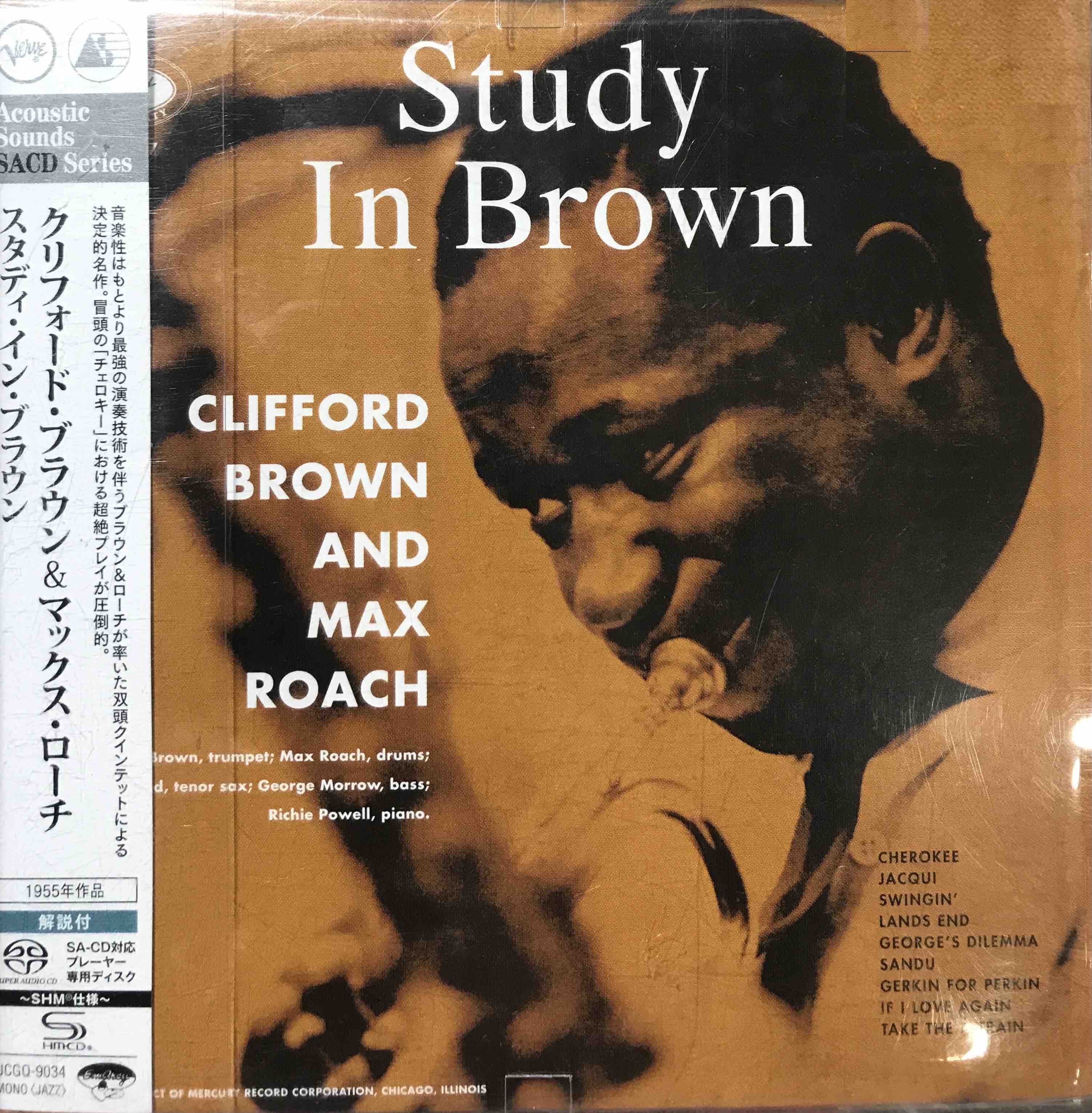 Clifford Brown And Max Roach ‎– Study In Brown