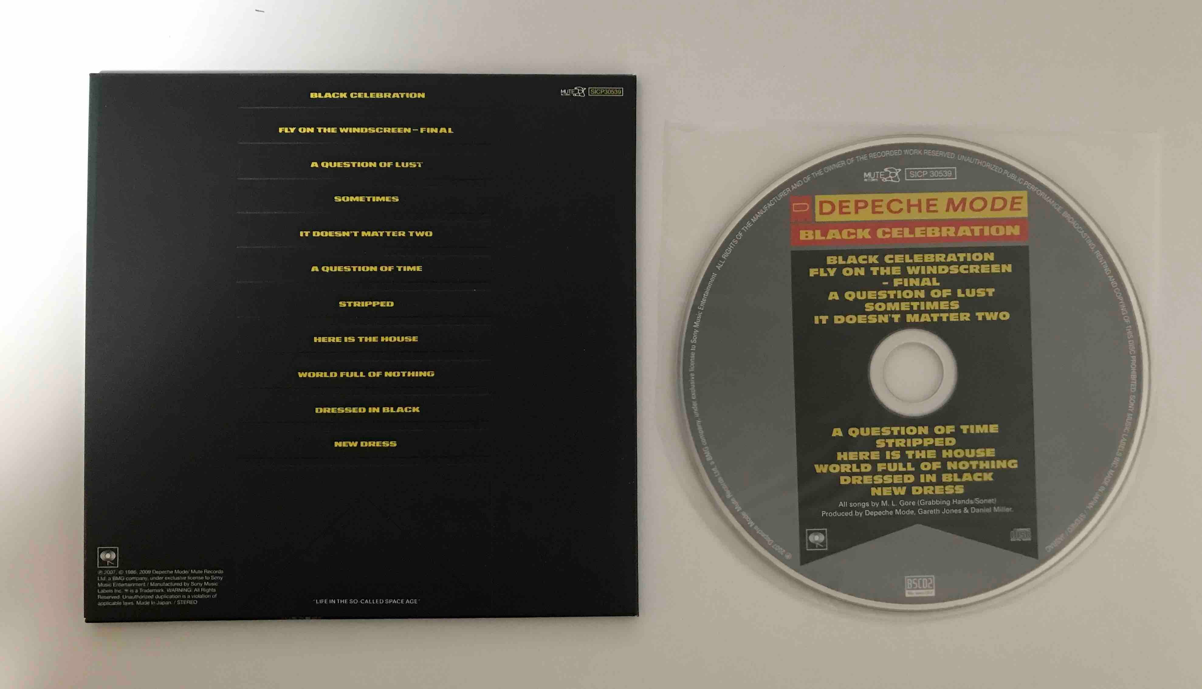 Depeche Mode ‎– Black Celebration      (Pre-owned)