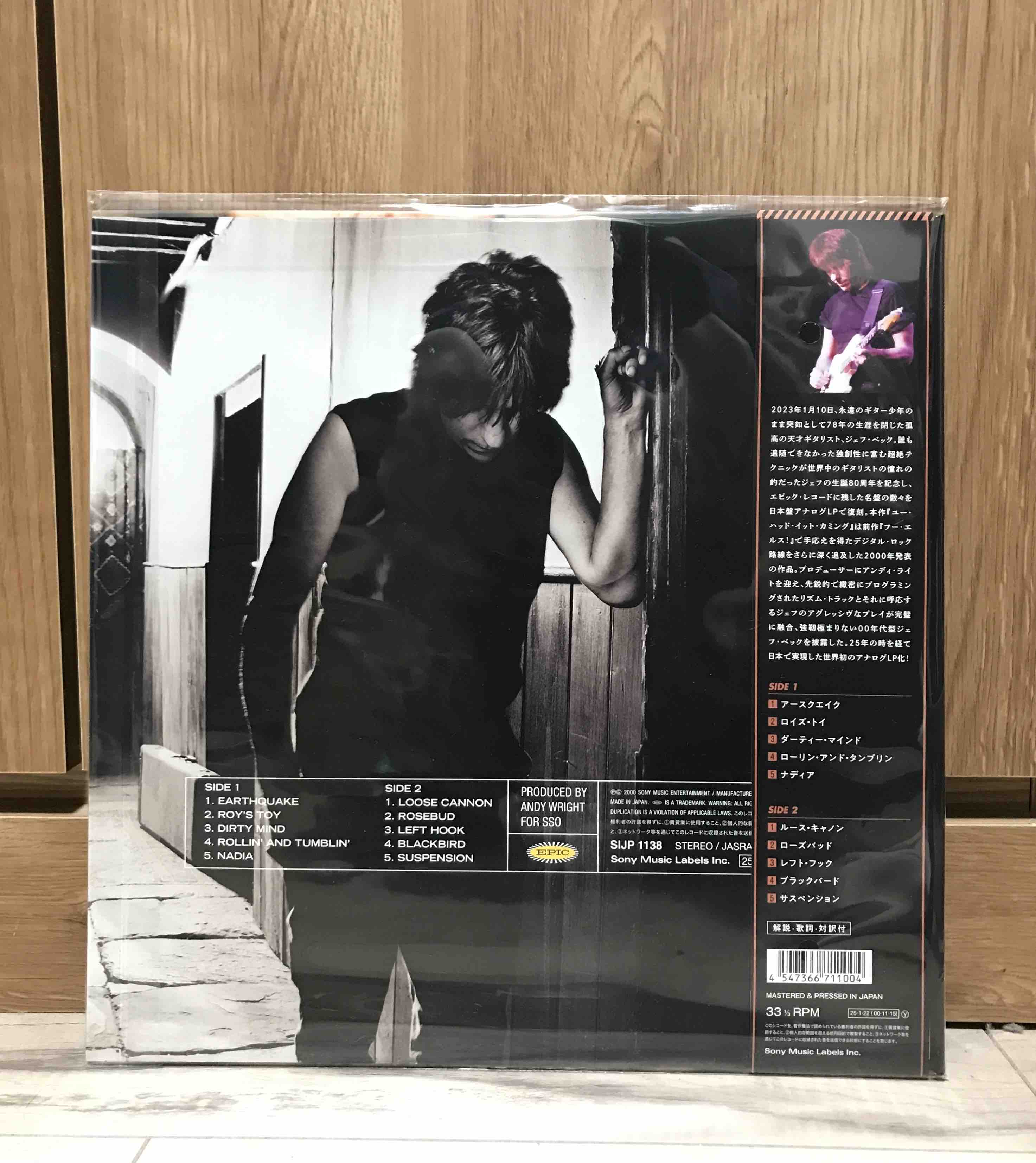 Jeff Beck ‎– You Had it Coming