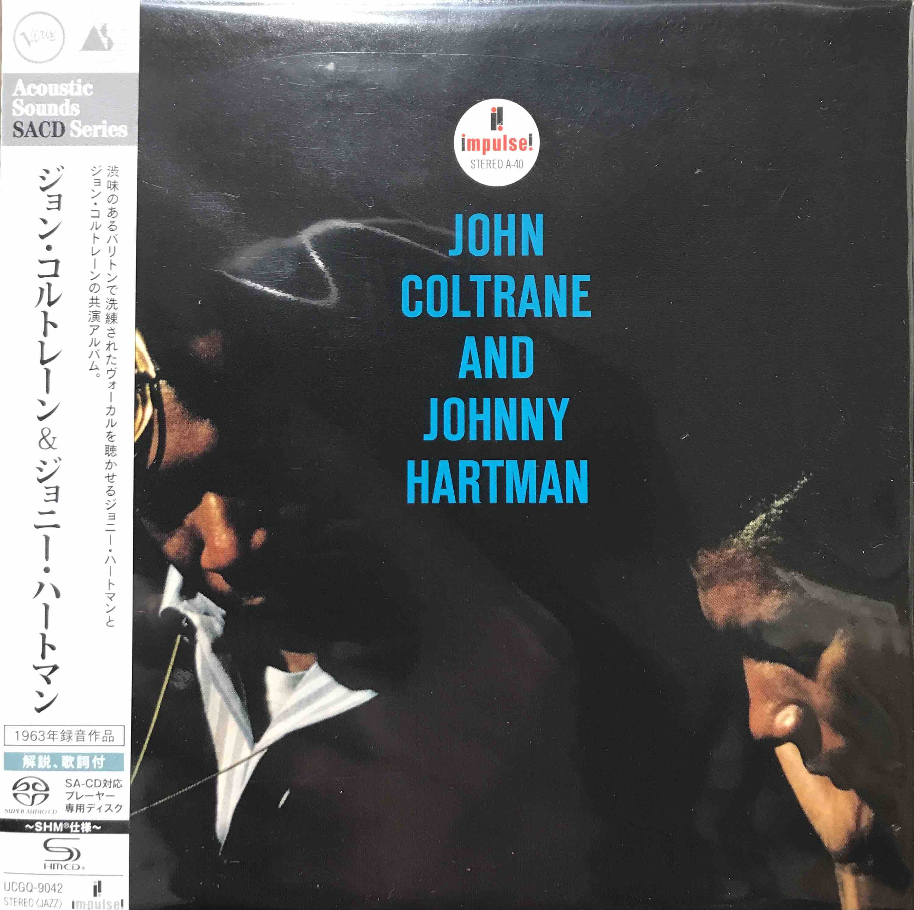 John Coltrane And Johnny Hartman ‎– John Coltrane And Johnny Hartman