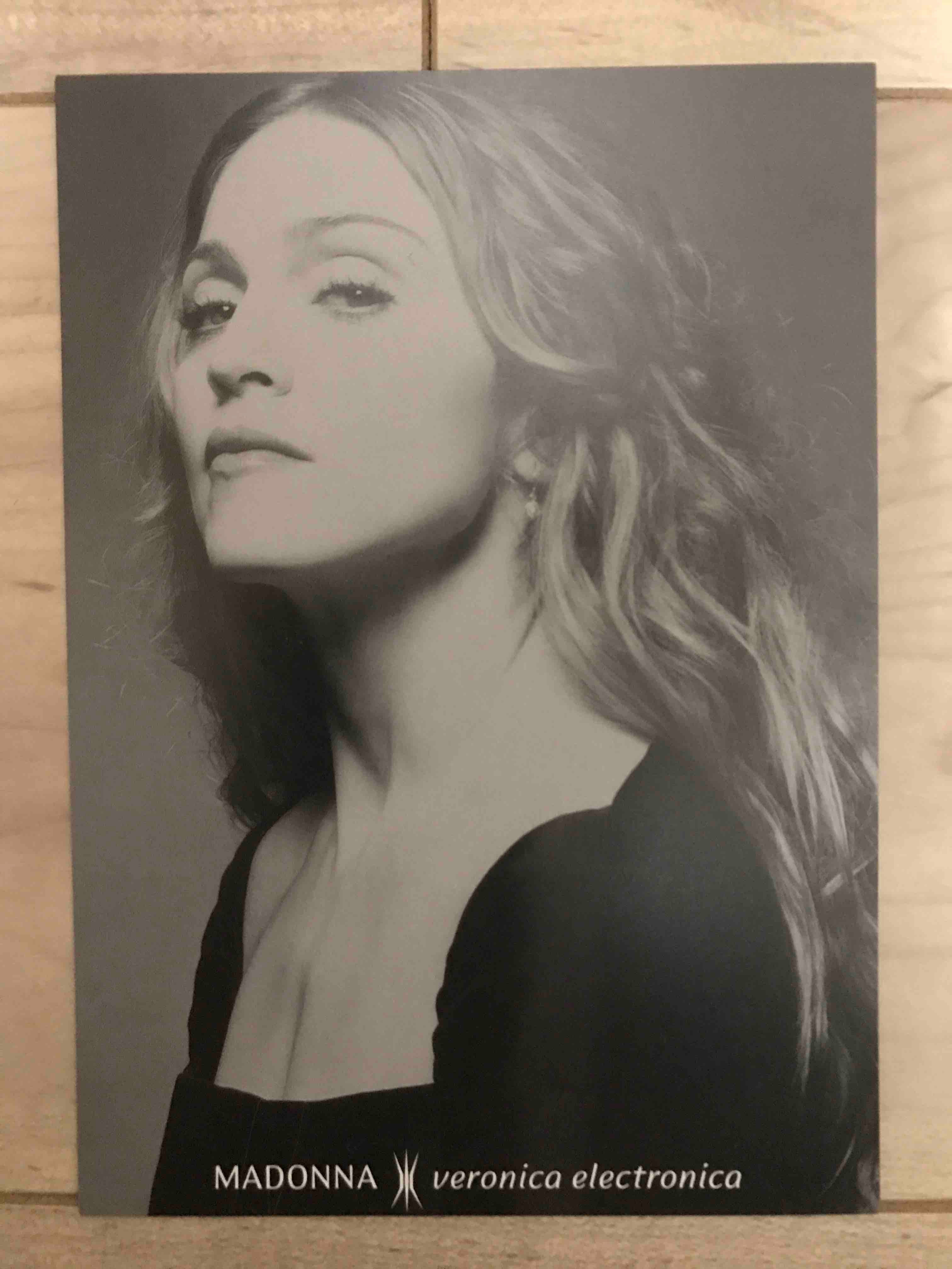 Madonna ‎– Veronica Electronica  ( With Postcard )