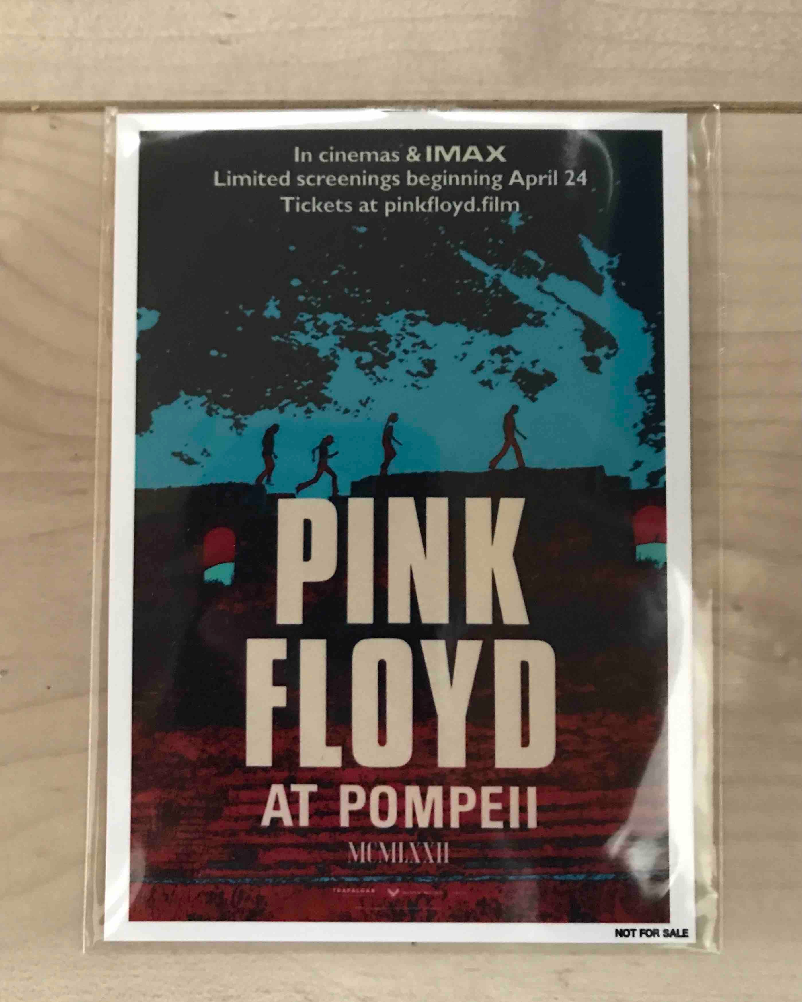 Pink Floyd ‎– Pink Floyd At Pompeii MCMLXXII  (With visual sheet)