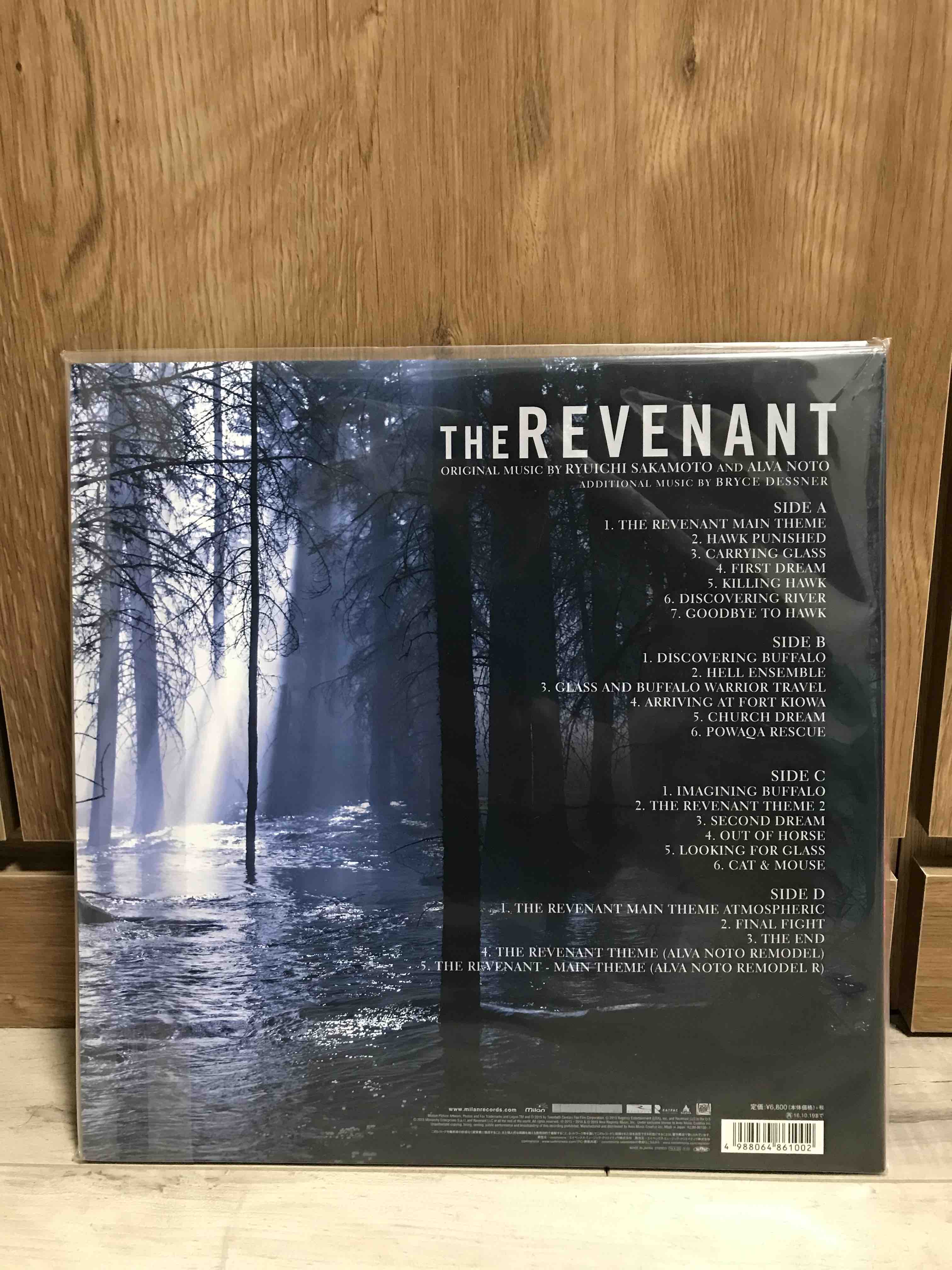 Ryuichi Sakamoto, Alva Noto & Bryce Dessner ‎– The Revenant (Original Motion Picture Soundtrack)