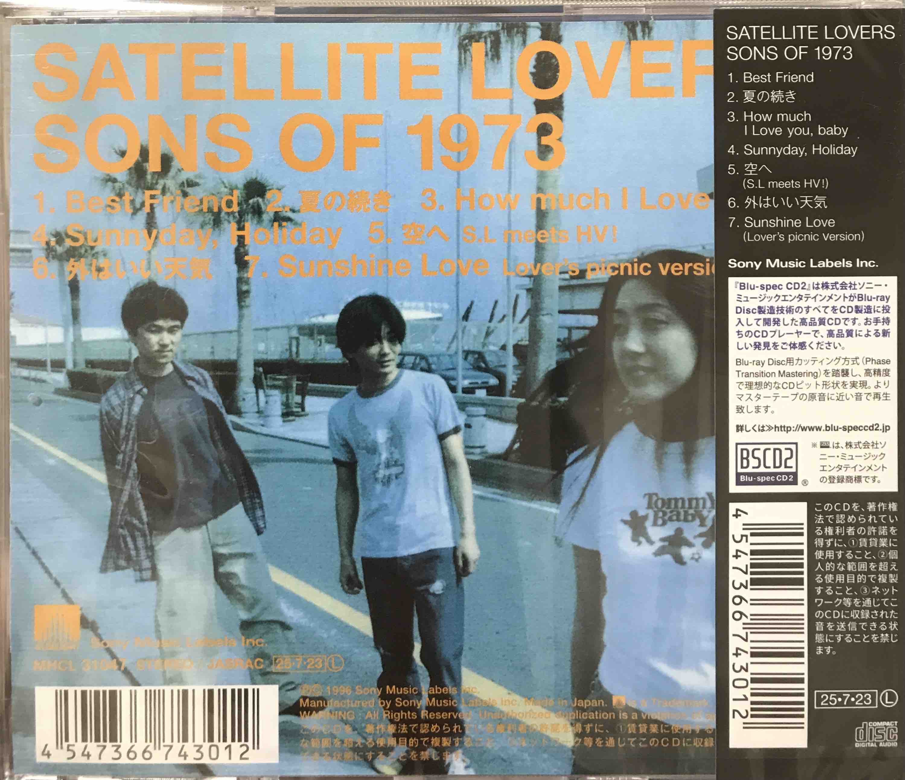 Satellite Lovers ‎– Sons of 1973