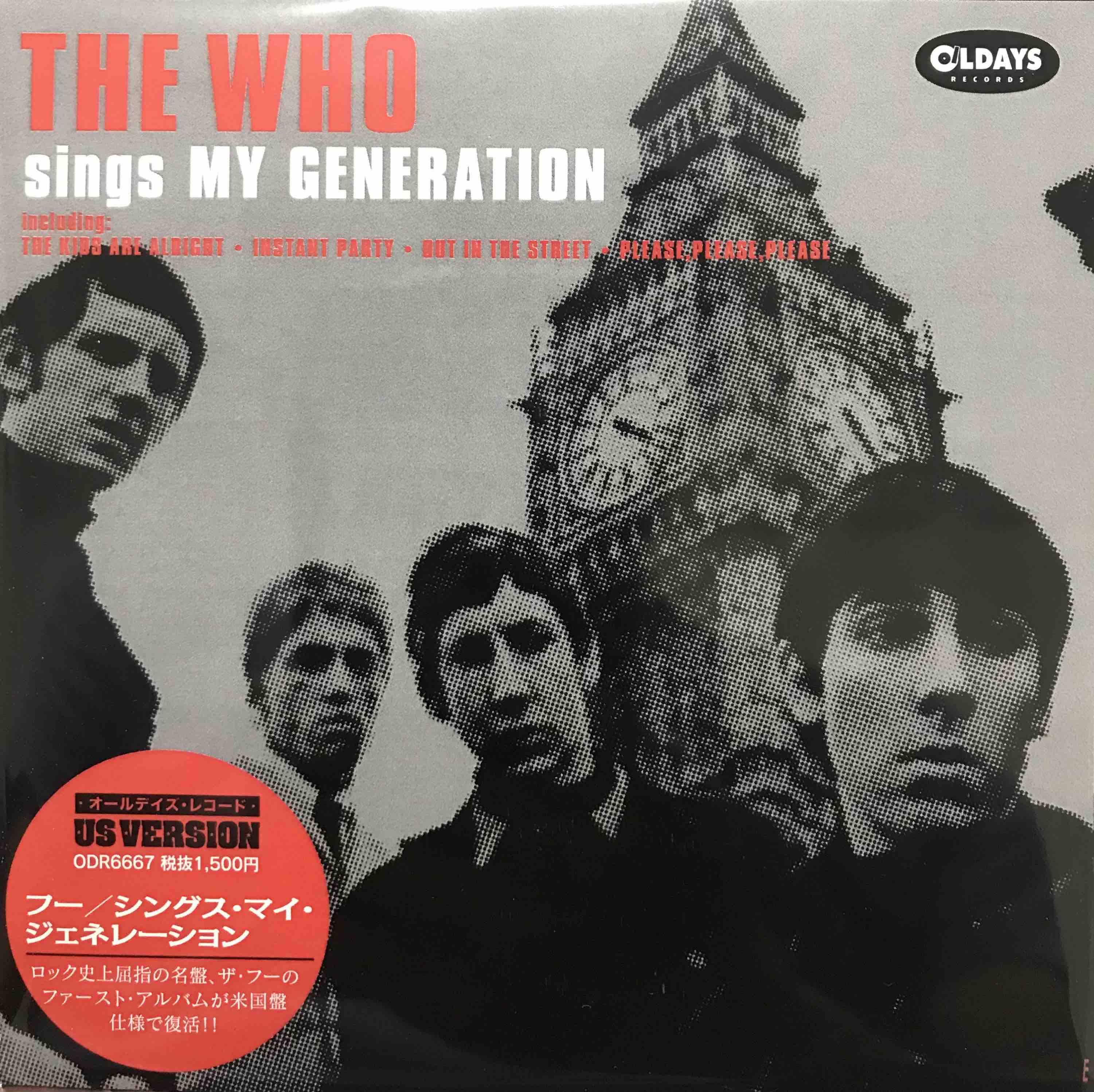 The Who ‎– The Who Sings My Generation