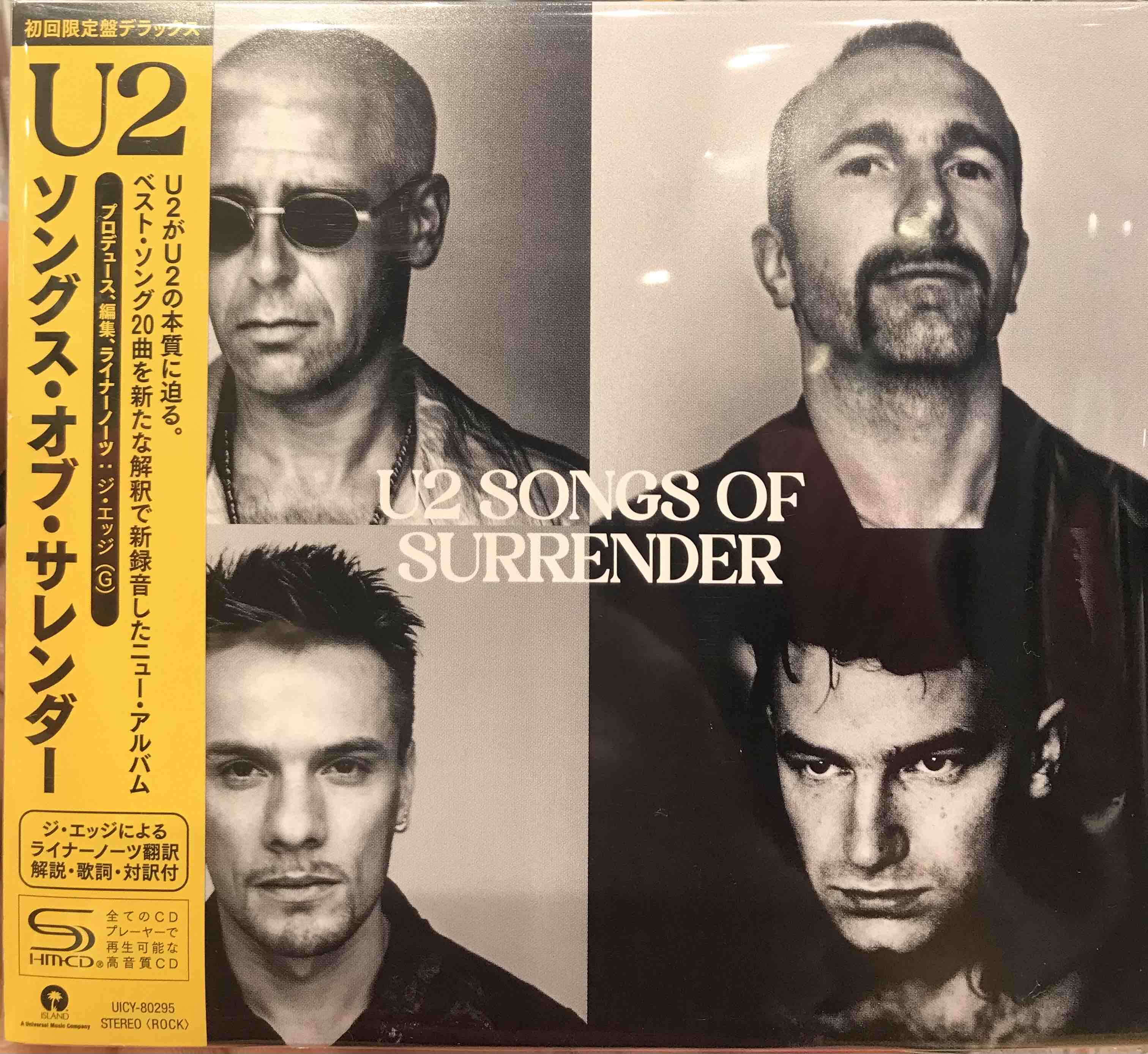 Surrender Records U2 – Songs Of Surrender – Surface Records