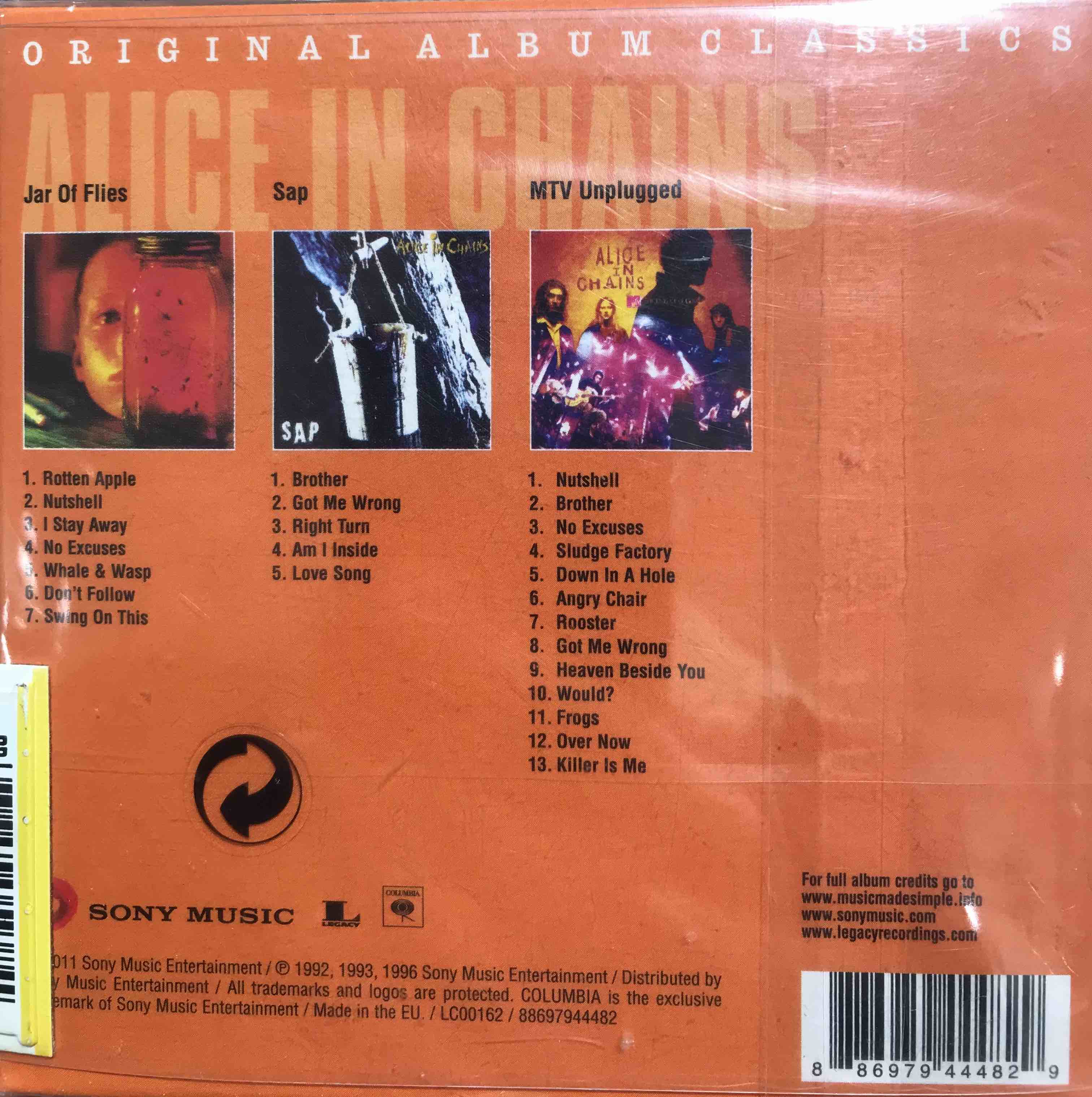 Alice In Chains – Original Album Classics