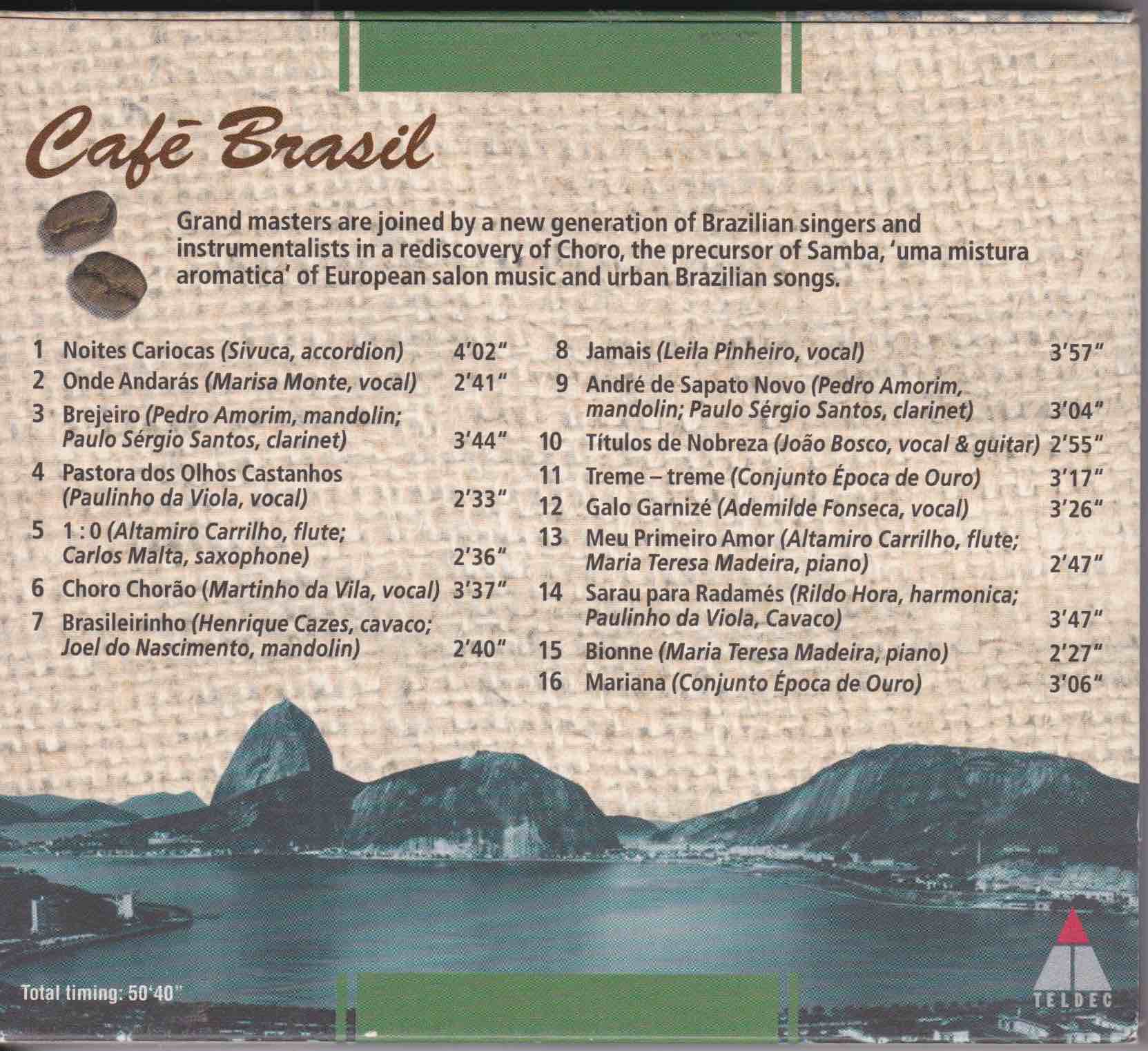 Various Artists ‎– Café Brasil     (USED)