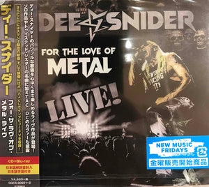 Dee Snider ‎– For The Love Of Metal Live!