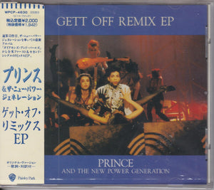 Prince And The New Power Generation ‎– Gett Off Remix EP     (Pre-owned)