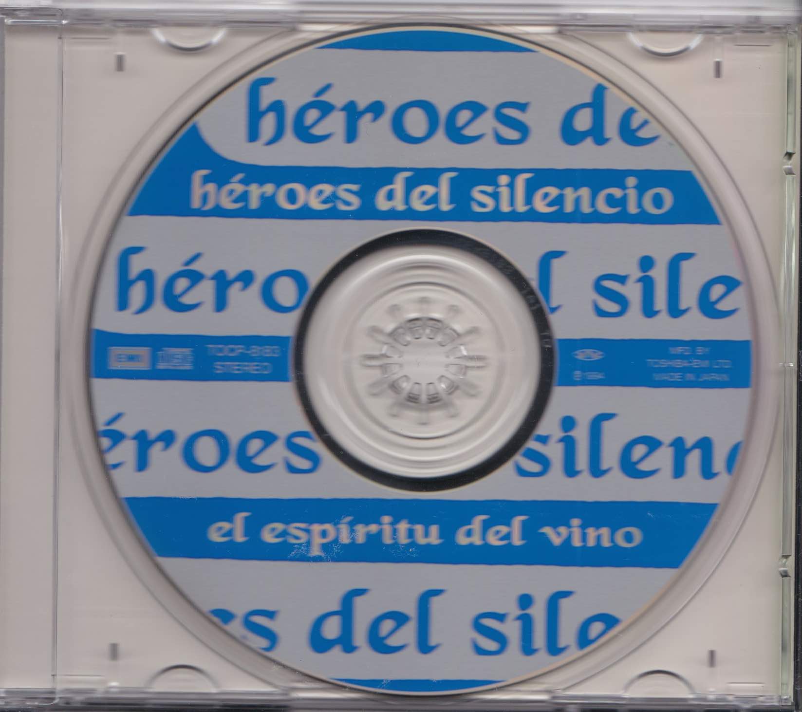 Héroes Del Silencio ‎– El Espíritu Del Vino     (USED)