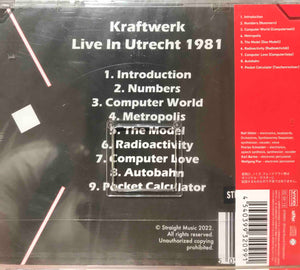 Kraftwerk ‎– Live In Utrecht 1981