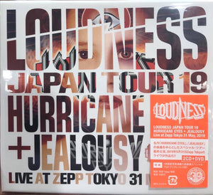 LOUDNESS JAPAN TOUR 19 HURRICANE EYES + JEALOUSY