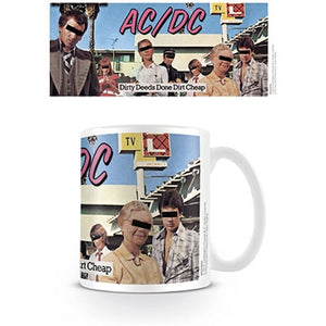 AC/DC Coffe Cup - Dirty Deeds Done Dirt Cheap