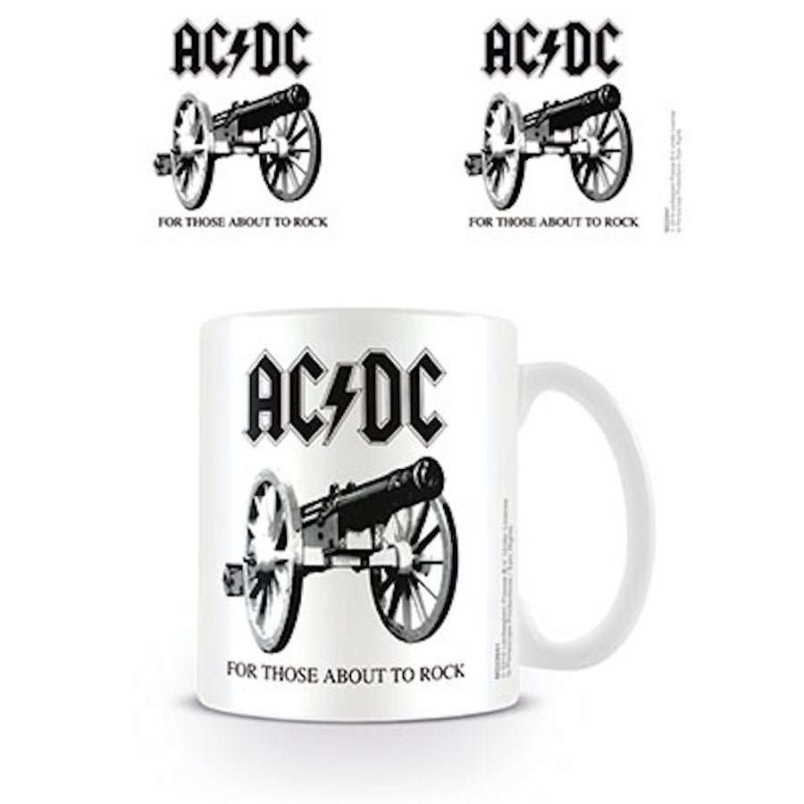 AC/DC Coffe Cup - Those About To Rock