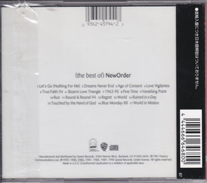 NewOrder ‎– (The Best Of) NewOrder     (Pre-owned)