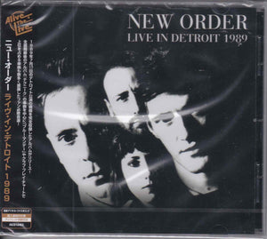 New Order ‎– Live In Detroit 1989