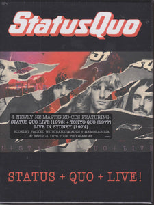 Status Quo ‎– Status + Quo + Live!