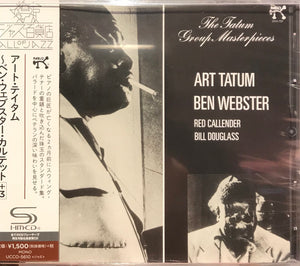 Art Tatum, Ben Webster, Red Callender, Bill Douglass  ‎– The Tatum Group Masterpieces