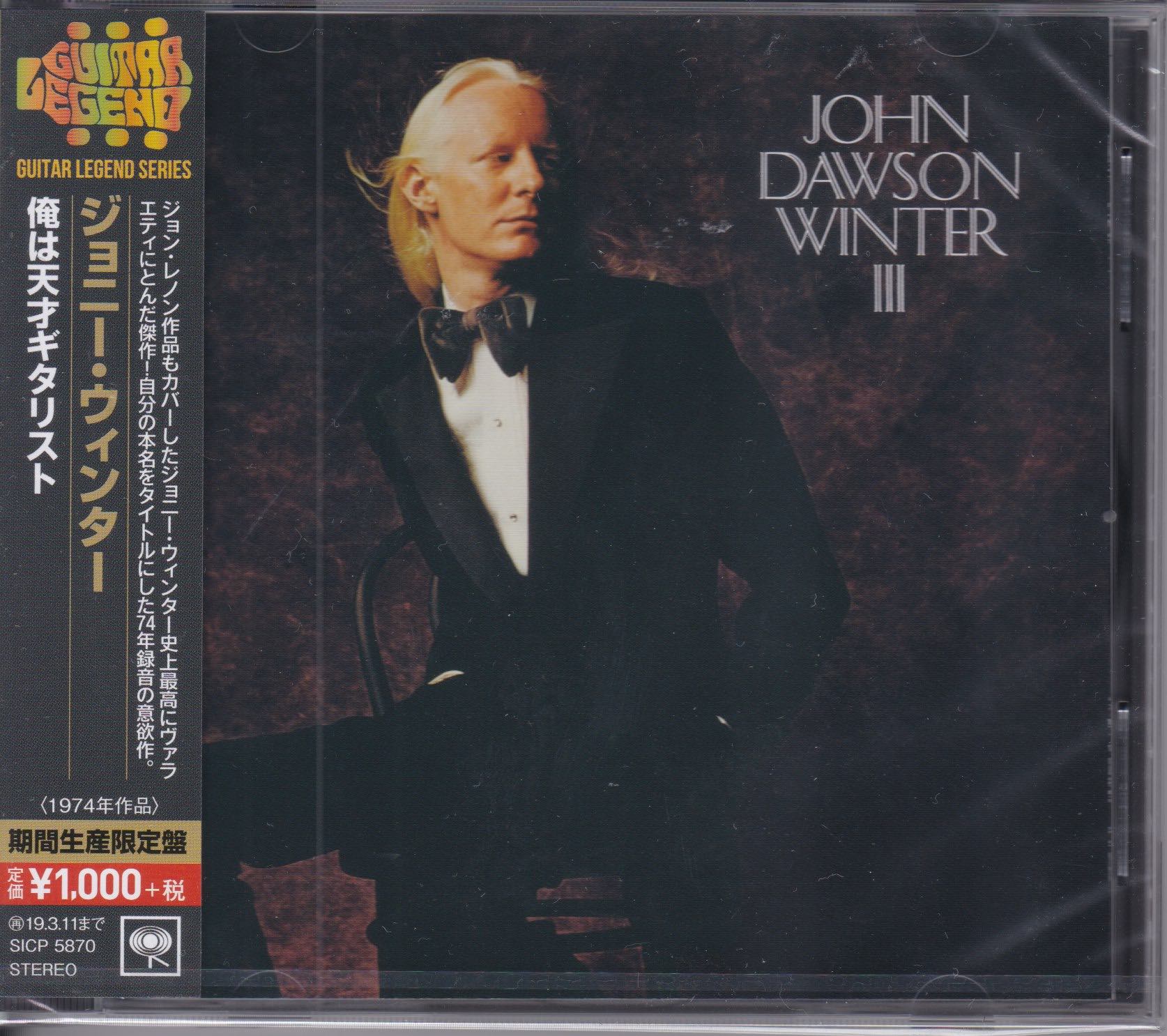 John Dawson Winter  ‎– John Dawson Winter III